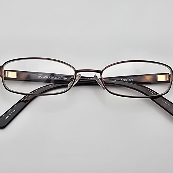 Banana Republic Kaitlin 0JDE Brown on Green Petite Eyeglasses Frame w/ Flexhinge - Picture 13 of 16